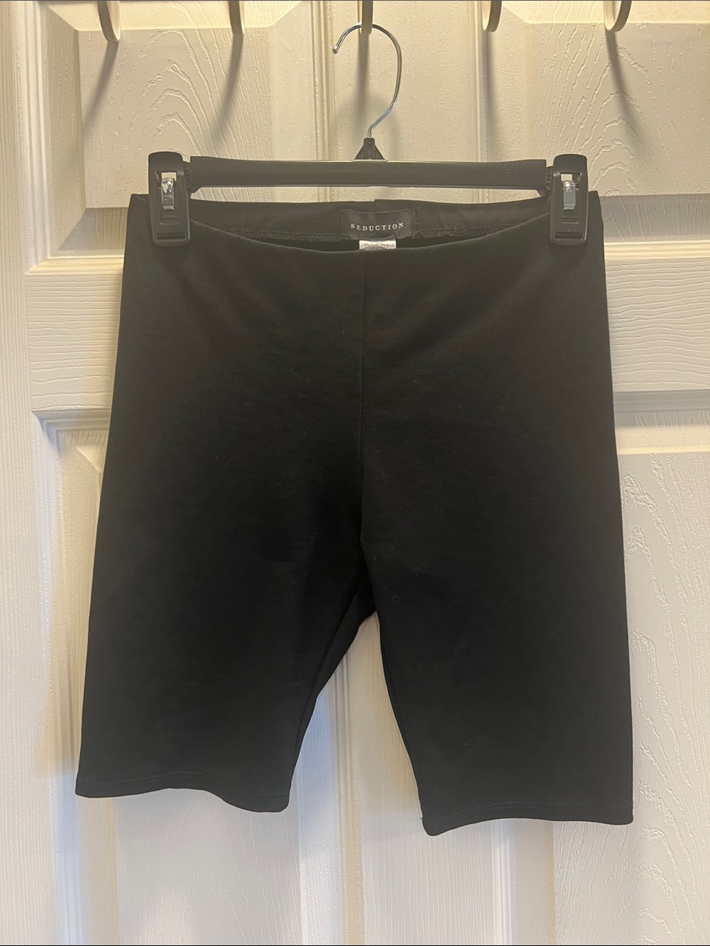Seduction Black Stretch Shorts